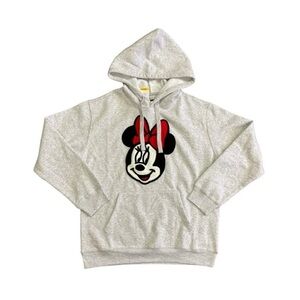 Disney Gray Hoodie with Minnie Mouse Design